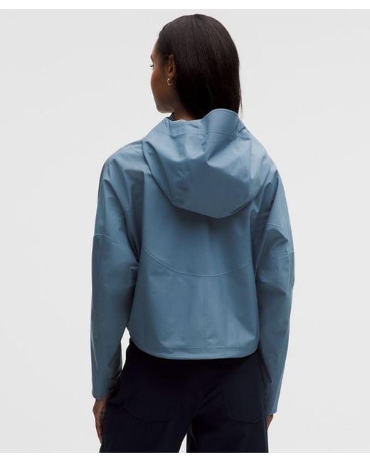 lululemon – Rain Chaser Jacket – – Size 14 in Blue | Lyst UK