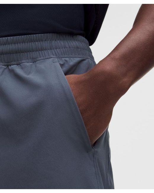 lululemon athletica Blue – Pace Breaker Linerless Shorts – 7" – – Size Large for men
