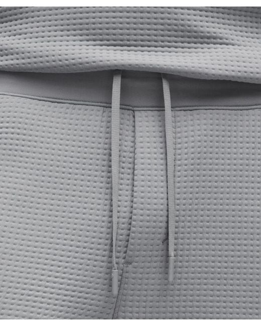 lululemon athletica Gray Waffle-Knit Joggers for men