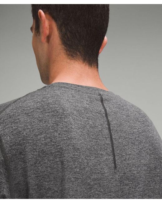 lululemon athletica Gray – Soft Jersey Short-Sleeve Shirt – – Size Medium for men