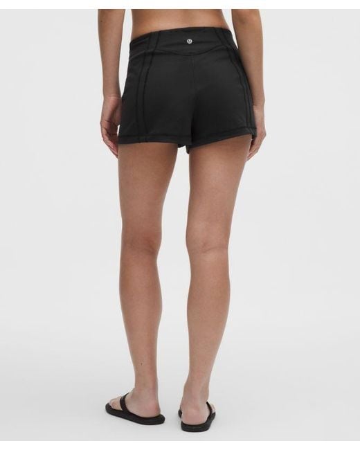lululemon athletica Black – Define Micro Shorts Luon – – Size Medium