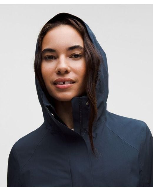 lululemon athletica Gray – Rain Rebel Jacket – – Size 4