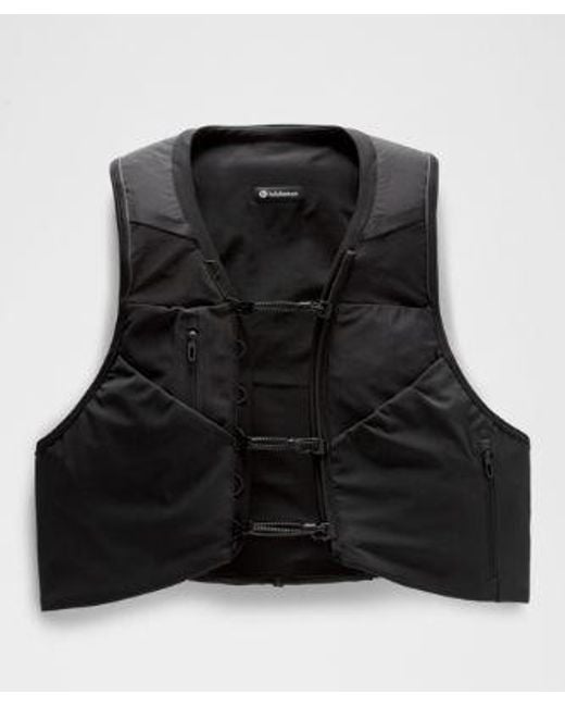 lululemon athletica Black – Fast And Free Trail Running Vest – – Size Medium/Large for men