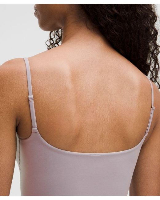 lululemon athletica Purple – Wundermost Ultra-Soft Nulu Spaghetti-Strap Adjustable Cami – – Size Large