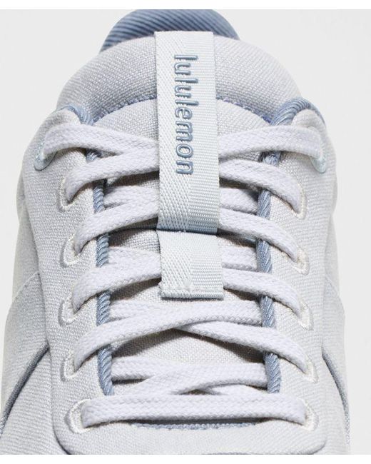 lululemon athletica Blue Cityverse Cotton Canvas Sneaker for men