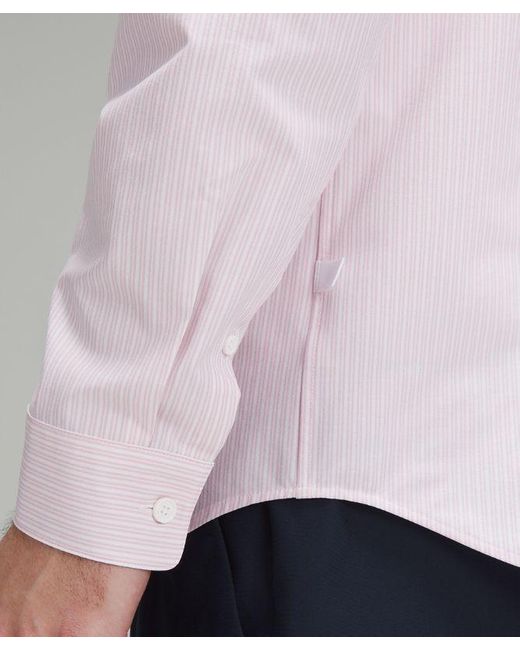lululemon athletica Gray New Venture Classic-fit Long-sleeve Shirt