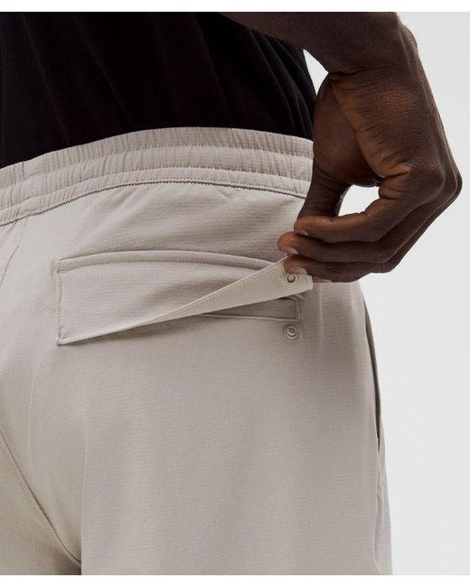 lululemon athletica Black Stretch-Ripstop Relaxed Cargo Pant for men