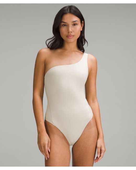 lululemon athletica Gray Wundermost Bodysuit