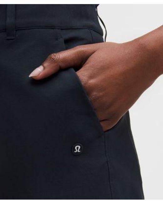 lululemon athletica Blue Stretch Twill Golf Short 5"