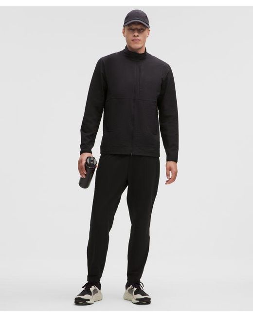 lululemon athletica Black – Grid Full-Zip Jacket – – Size Small for men
