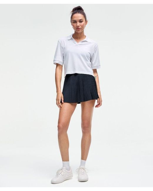 lululemon athletica Blue Varsity High-Rise Pleated Tennis Skirt