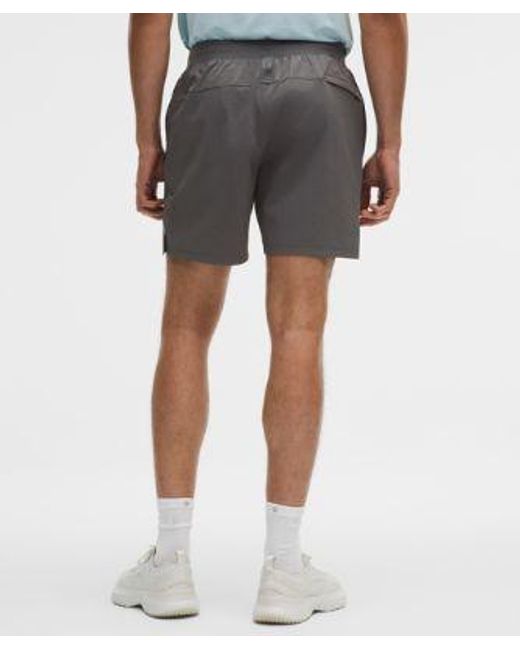 lululemon athletica Blue License To Train Linerless Short 7" for men