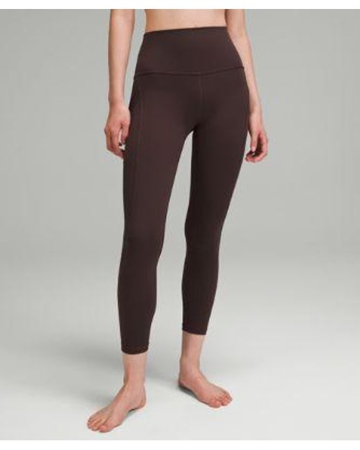 lululemon athletica Brown Align High-Rise Pant With Pockets 25"