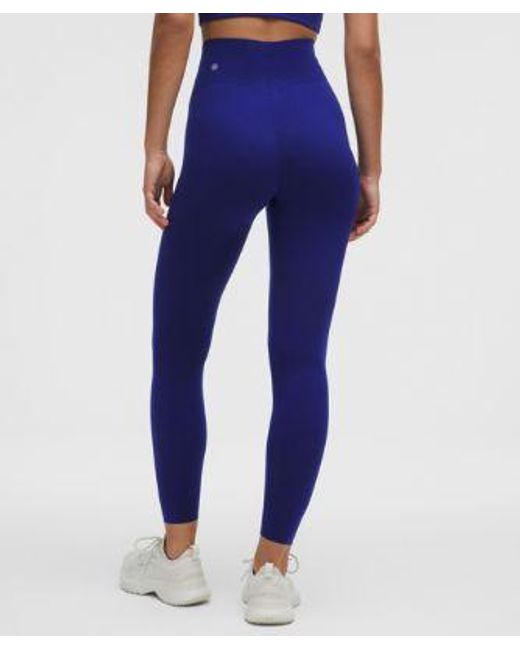 lululemon athletica Blue – Glow Up Super-High-Rise Tight Leggings – 28" – – Size 4