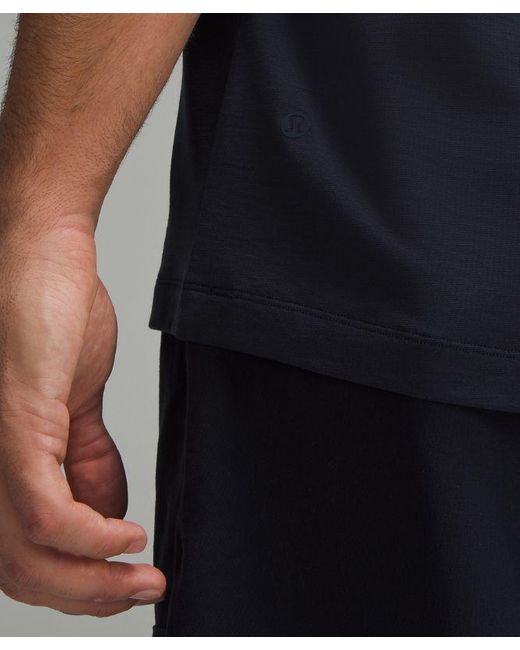 lululemon athletica Blue – 'Evolution Short-Sleeve Polo Shirt – – for men