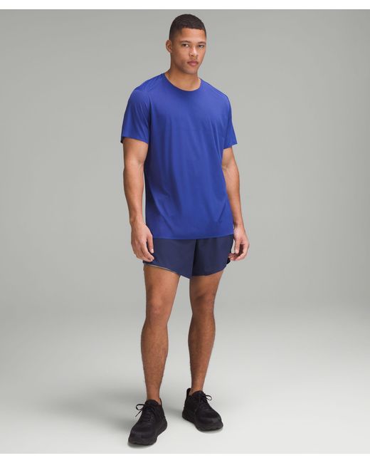 lululemon athletica Fast And Free Lined Shorts - 6" - Color Blue - Size M for men