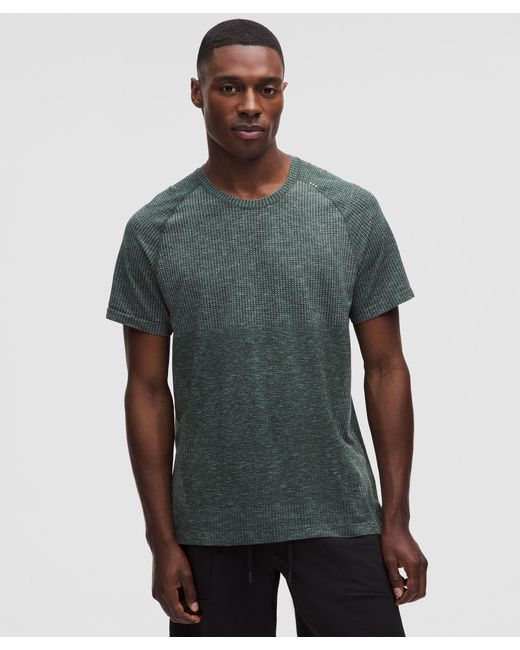 lululemon athletica Green – Metal Vent Tech Short-Sleeve Shirt – – Size Small for men