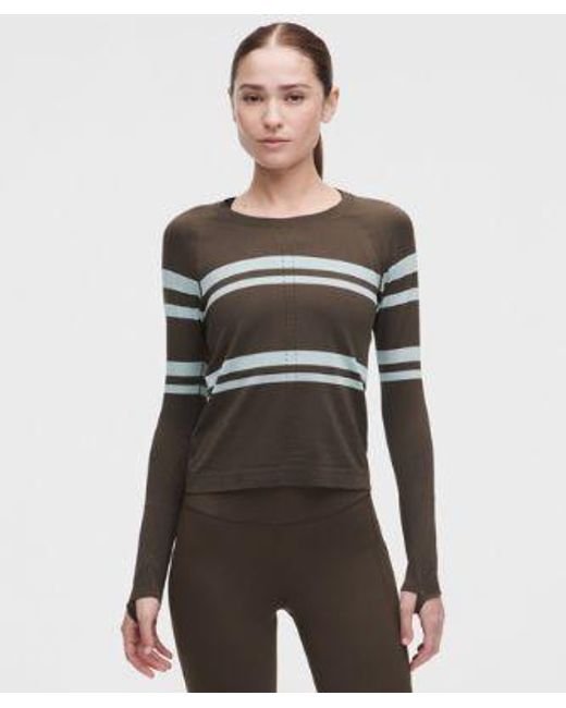 lululemon athletica Multicolor Swiftly Tech Long-Sleeve Shirt 2.Waist Length