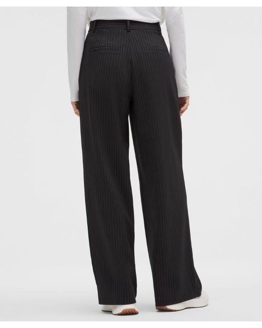 lululemon athletica White – Daydrift High-Rise Wide-Leg Trousers Regular – – Size Large