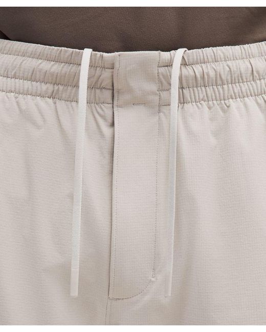 lululemon athletica Gray Zero Tucks Ripstop Relaxed-Fit Pant for men