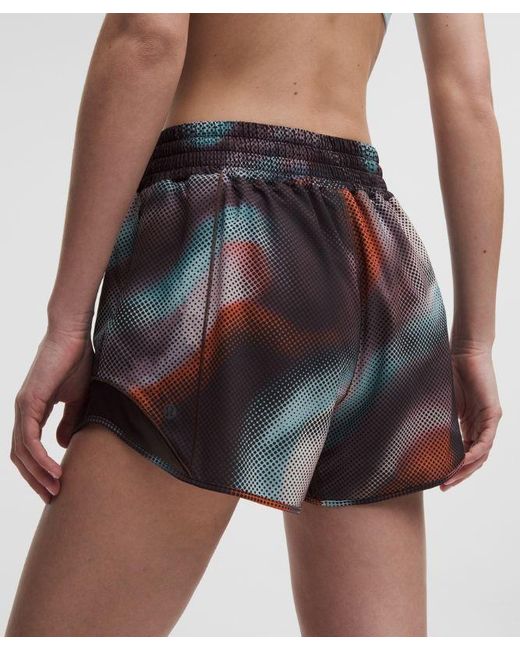 lululemon athletica Multicolor Hotty Hot High-Rise Lined Short 4"