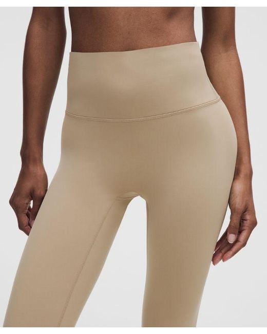 lululemon athletica White – Wunder Train No Line High-Rise Tight Leggings – 28" – Color Khaki – Size 4