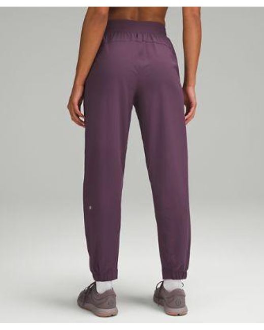 lululemon athletica Purple License To Train High-rise Pants