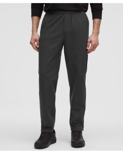 lululemon athletica Gray Abc Warpstreme Pull-on Trousers Regular - Color Black - Size L for men