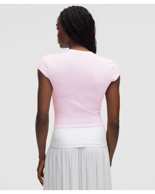 lululemon athletica Pink – Organic Baby Tee – – Size Large