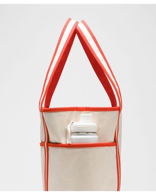 lululemon athletica Red – Daily Multi-Pocket Zip-Top Tote Bag 18L –
