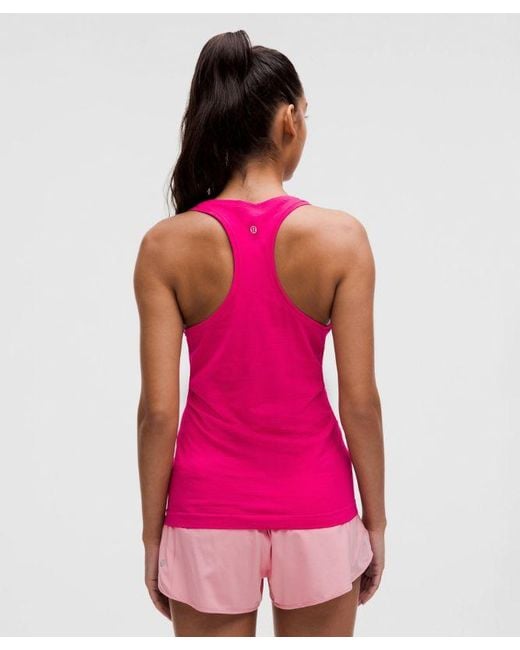 lululemon athletica Pink Swiftly Tech Racerback Tank Top.0 Hip Length