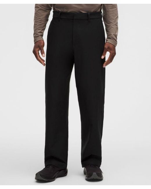 lululemon athletica Black Slacker Loose-Straight Trouser 32L for men