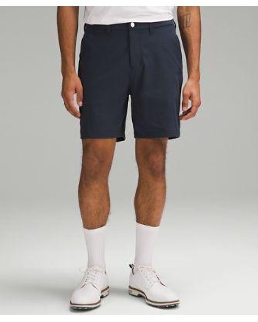 lululemon athletica Blue Abc Classic-fit Golf Shorts 7" for men