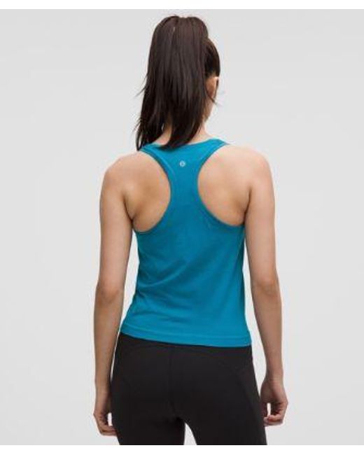 lululemon athletica Blue Swiftly Tech Racerback Tank Top 2