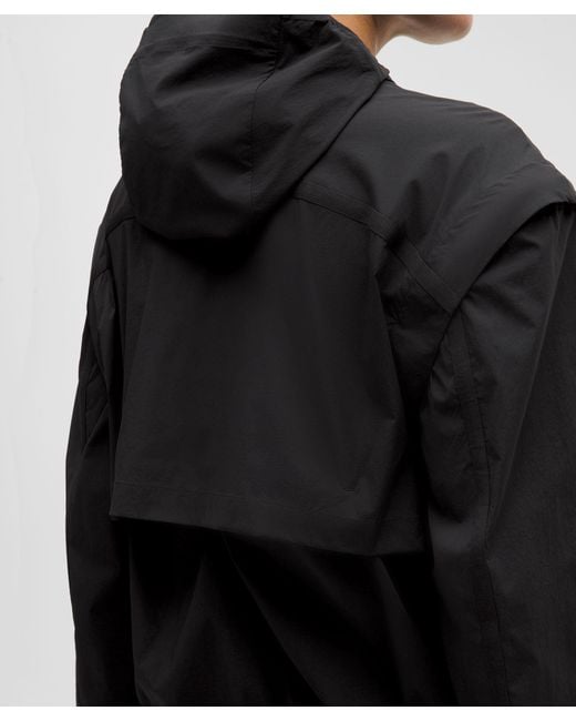 lululemon athletica Black Transformable Windbreaker