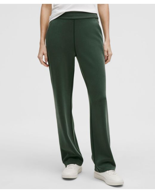 lululemon athletica Green – Softstreme High-Rise Straight-Leg Pants Regular – – Size Small