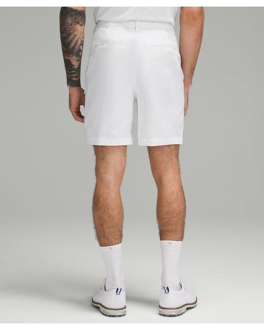 lululemon athletica White Abc Classic-Fit Golf Short 7" for men