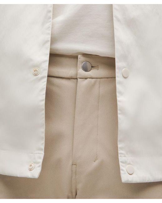 lululemon athletica White Abc Slim-Fit 5 Pocket Pant 28L for men