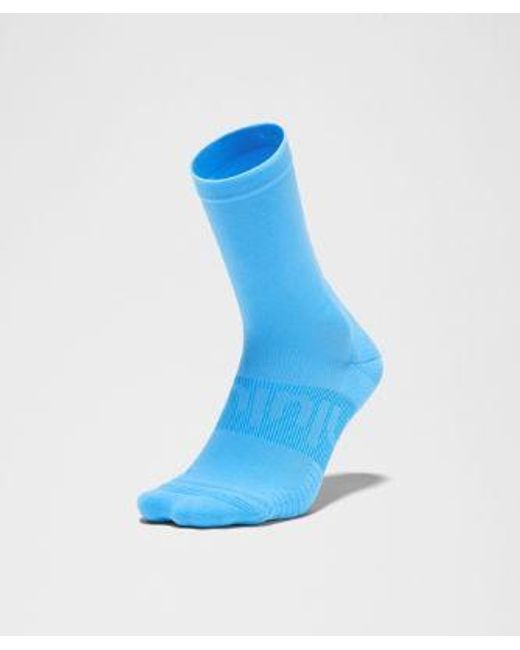 lululemon athletica Blue – Power Stride Crew Socks – – Size Large