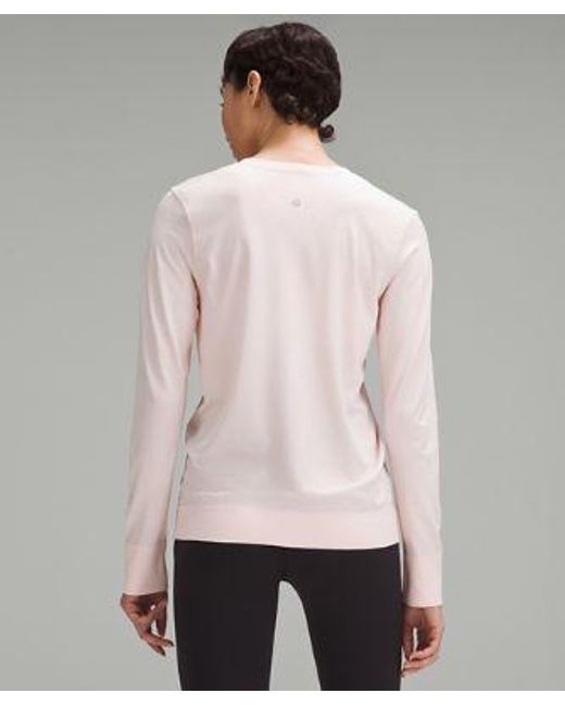 lululemon athletica Gray – Swiftly Relaxed Long-Sleeve Shirt – –