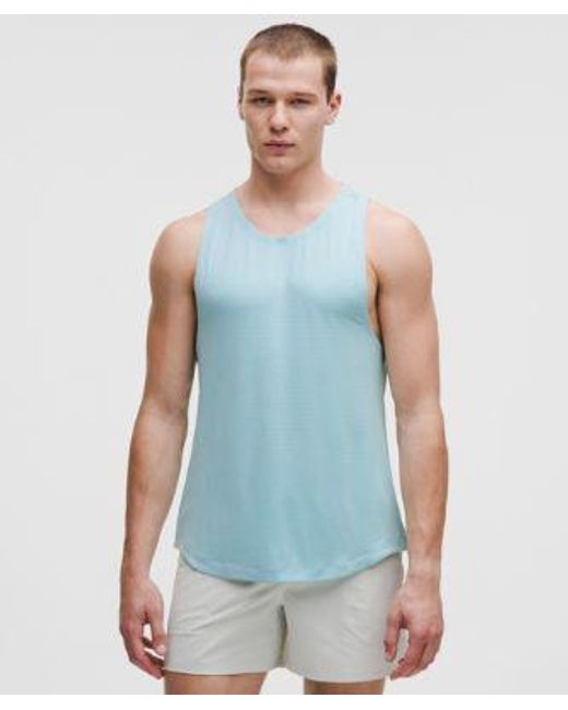 lululemon athletica Blue License To Train Tank for men