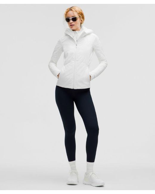 lululemon athletica White Another Mile Jacket