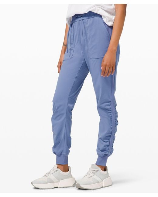 lululemon athletica Beyond The Studio Joggers in Blue Lyst