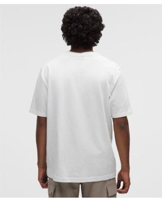 lululemon athletica Heavyweight Jersey T-shirt - Color White - Size L for men