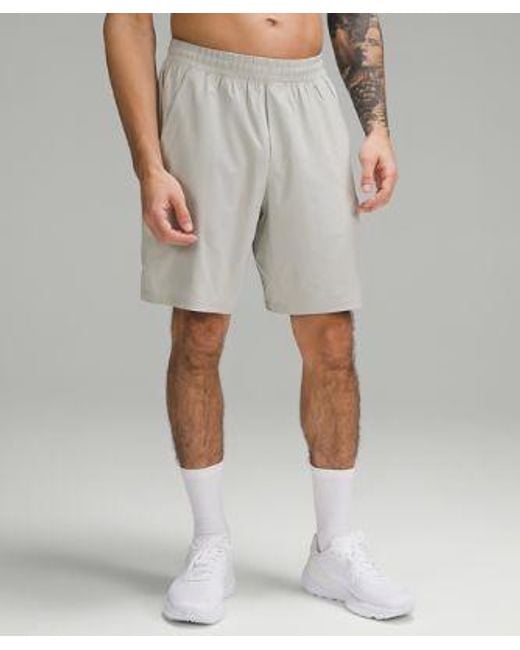 lululemon athletica Natural – 'Pace Breaker Linerless Shorts – 9" – – for men