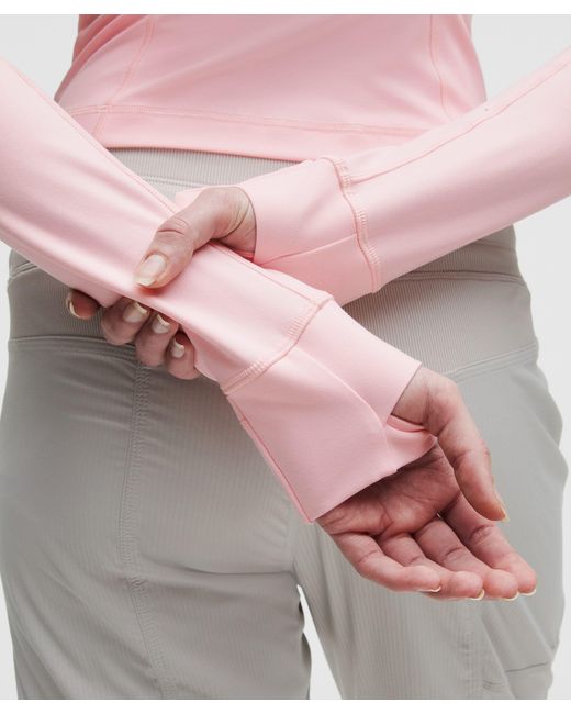 lululemon athletica Pink Define Cropped Jacket