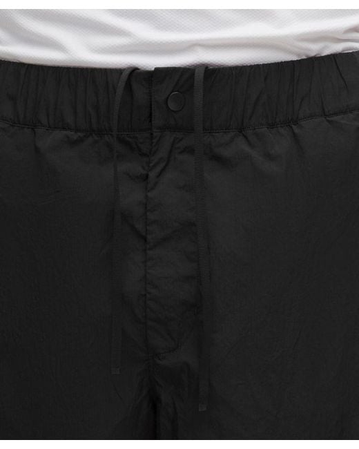 lululemon athletica Black Nylon Relaxed Track Pant for men
