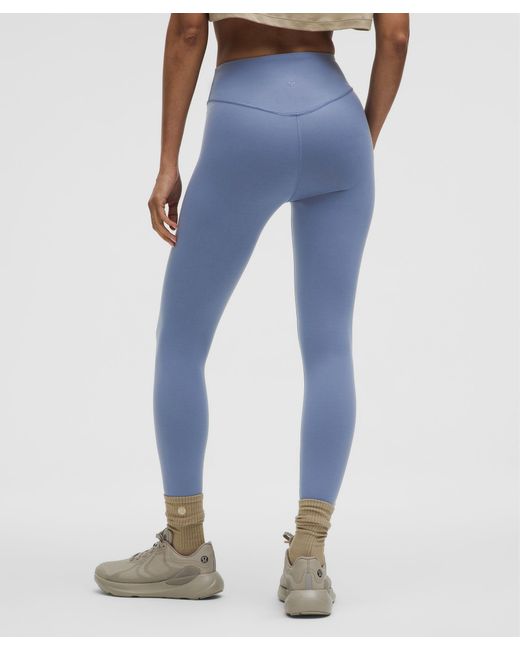 lululemon athletica Blue Wunder Under Smoothcover High-Rise Tight 25"