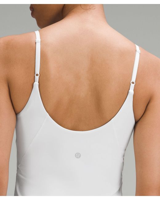 lululemon athletica Gray – Align Waist-Length Cami Tank Top A/B Cup – – Size 4