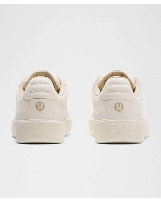 lululemon athletica White Cityverse Cotton Canvas Sneaker for men